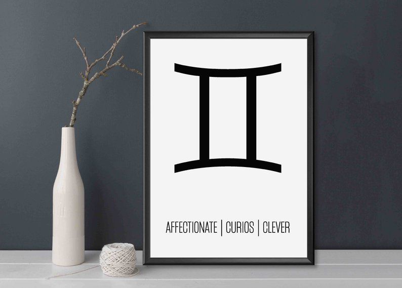 30 handmade gifts for Gemini Zodiac sign